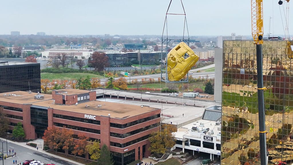 PARIC Installs 35,000-pound Gold Glove- image