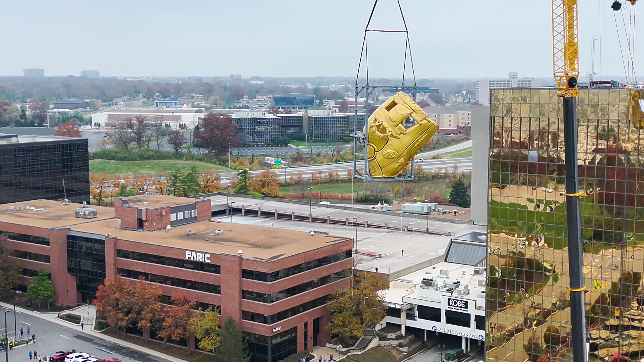 PARIC Installs 35,000-pound Gold Glove